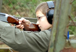 Kids Clay Shooting