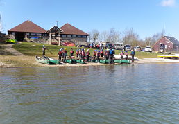 Children kayak parties