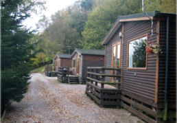 Log cabins with hot tubs in Derbyshire